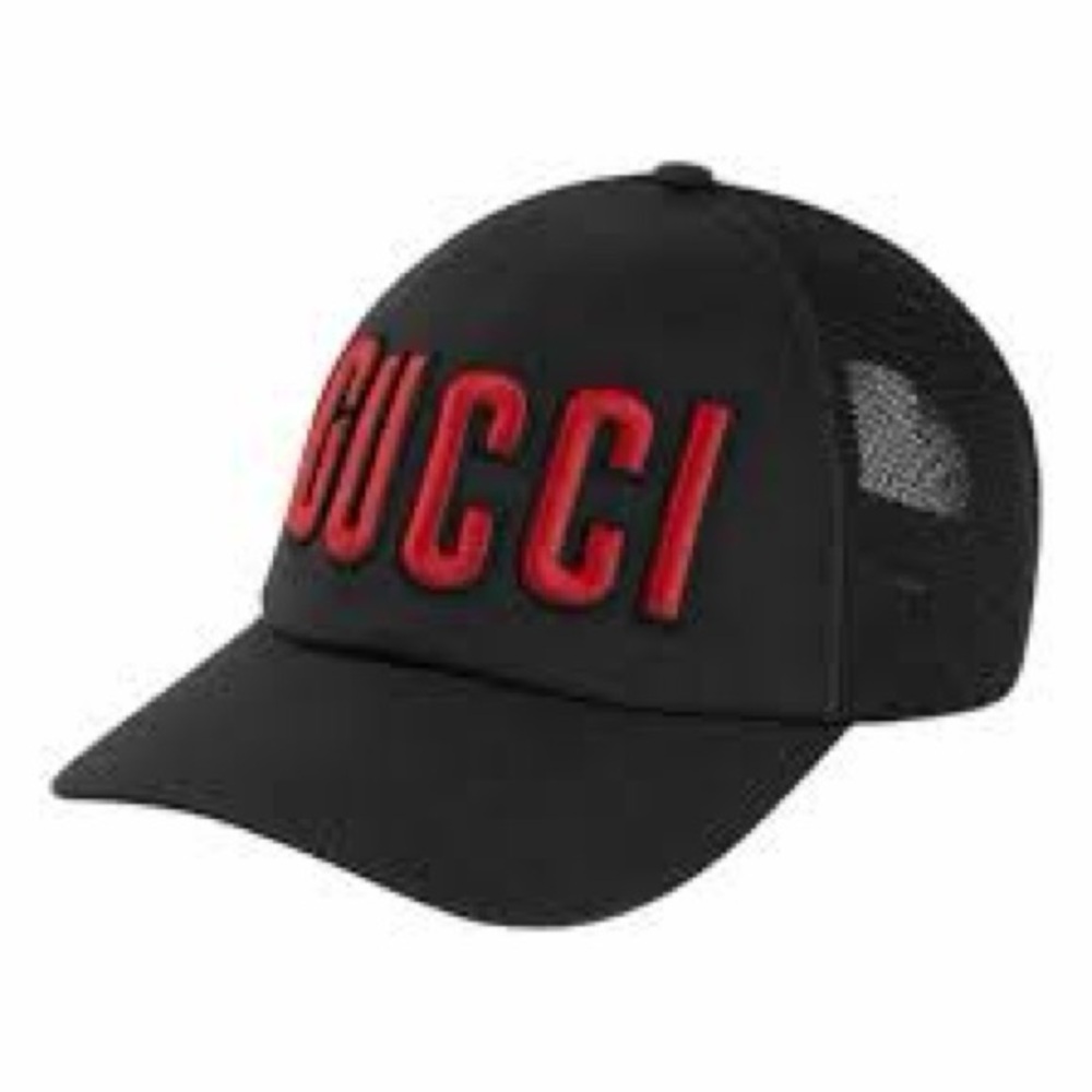 Gucci Logo Printed Baseball Cap
